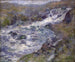 Le Torrent - John Henry Twachtman — weergave van het kunstwerk
