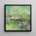 Het Witte Brug - John Henry Twachtman — ingelijst kunstwerk aan de muur