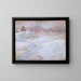 Winter - John Henry Twachtman — ingelijst kunstwerk aan de muur