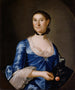 Mme Richard Brown - John Hesselius — weergave van het kunstwerk