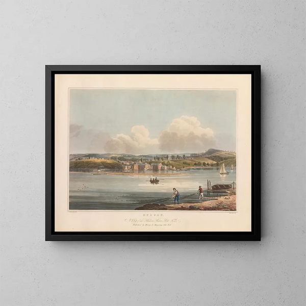 Hudson - John Hill — framed artwork on a wall