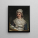 Mme Richard Bache Sarah Franklin 1743-1808 - John Hoppner — ingelijst kunstwerk aan de muur