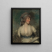 Portret van een vrouw - John Hoppner — ingelijst kunstwerk aan de muur