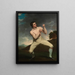 Richard Humphreys the boxer - John Hoppner — framed artwork on a wall