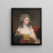 Susannah Edith Lady Rowley - John Hoppner — ingelijst kunstwerk aan de muur
