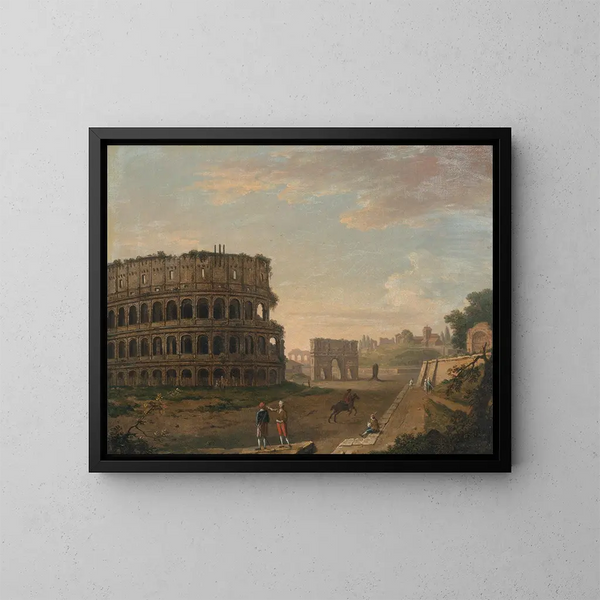 Le Colisée - John Inigo Richards — framed artwork on a wall