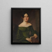 Portret van Mme Benjamin Conklin - John Insco Williams — ingelijst kunstwerk aan de muur