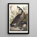 Bernache du Canada - John James Audubon — ingelijst kunstwerk aan de muur