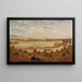 Vue du pont ferroviaire du Nouveau-Brunswick - John Jesse Barker — ingelijst kunstwerk aan de muur
