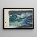 Een rishi die een storm ontketent - John La Farge — ingelijst kunstwerk aan de muur