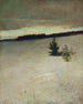 Sneeuwlandschap 's Ochtends in Roxbury - John La Farge — weergave van het kunstwerk