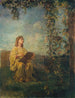 La Muse de la Peinture - John La Farge — weergave van het kunstwerk