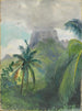 Le Pic de Maua Roa Île de Noon de Moorea Îles de la Société Uponohu - John La Farge — weergave van het kunstwerk