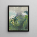Le Pic de Maua Roa Île de Noon de Moorea Îles de la Société Uponohu - John La Farge — ingelijst kunstwerk aan de muur