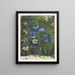 Rozen wild en irissen - John La Farge — ingelijst kunstwerk aan de muur