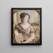 Vrouw onbekend - John Linnell — ingelijst kunstwerk aan de muur