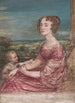 Madame William Wilberforce et enfant - John Linnell — weergave van het kunstwerk