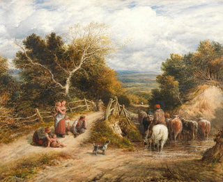 John Linnell - The brook.webp