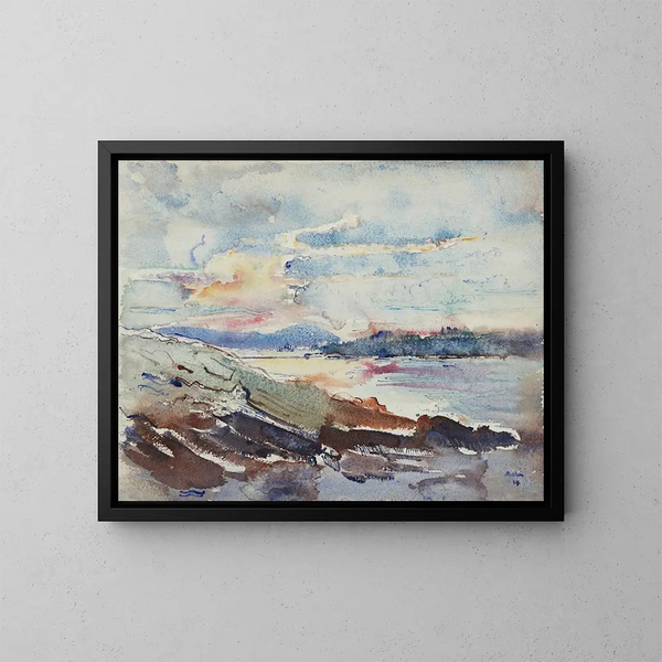 West Point, Maine - John Marin — framed artwork on a wall