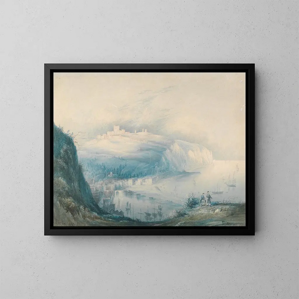Douvres - John Martin — framed artwork on a wall