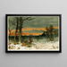Winter - John Mazzanovich — ingelijst kunstwerk aan de muur
