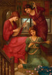 Au temps des jours dorés - John Melhuish Strudwick — weergave van het kunstwerk
