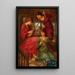 Au temps des jours dorés - John Melhuish Strudwick — ingelijst kunstwerk aan de muur