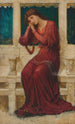 Quand le chagrin vient en zomer - John Melhuish Strudwick — weergave van het kunstwerk