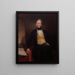 Kapitein Charles Sturt - John Michael Crossland — ingelijst kunstwerk aan de muur