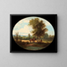 van een ochtend in de Milk River-vallei - John Mix Stanley — ingelijst kunstwerk aan de muur