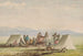 Wachten op de terugkeer van M. Tinkham - John Mix Stanley — weergave van het kunstwerk