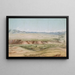 Prairie de Big Hole vanaf het noorden - John Mix Stanley — ingelijst kunstwerk aan de muur