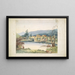 Mission de Coeur d'Alene, rivier Saint-Ignace - John Mix Stanley — ingelijst kunstwerk aan de muur