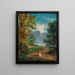 Landschapschilderij - John O'Brien Inman — ingelijst kunstwerk aan de muur