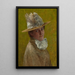 La veuve de Munich - John Ottis Adams — ingelijst kunstwerk aan de muur