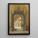 Un cloître italien - John Peter Kornbeck — ingelijst kunstwerk aan de muur