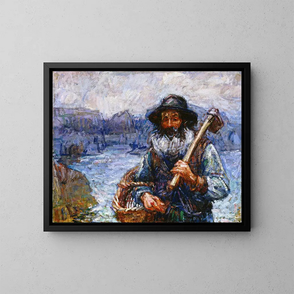 My Friend Polite - John Peter Russell — framed artwork on a wall