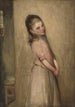 L'ingénue - John Pettie — weergave van het kunstwerk