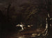 Ichabod Crane die op de koploze ruiter vlucht - John Quidor — weergave van het kunstwerk