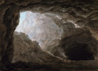John Robert Cozens - A Grotto in the Campagna.webp