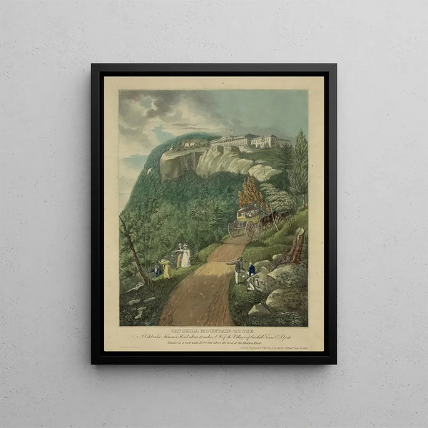 John Rubens Smith - Catskill MountainHouseA celebrated summer hotel about 12 miles SW of the village of Catskill Greene Co N York.webp