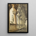 Voorbeelden van architectuur van Venetië Het Paleis van de Dogen Renaissance kapitelen van de Loggia - John Ruskin — ingelijst kunstwerk aan de muur