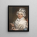Mme Robert Shurlock Sr Ann Manwaring - John Russell — ingelijst kunstwerk aan de muur