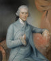 Portret van George Medley - John Russell — weergave van het kunstwerk