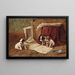 De les van het alfabet - John S. Hayes — ingelijst kunstwerk aan de muur