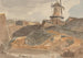 Liverpool, de windmolen aan de rand van de mijn - John Samuel Hayward — weergave van het kunstwerk