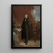 William Henry Harrison - John Sartain — ingelijst kunstwerk aan de muur