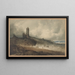 Château d'Aberystwyth - John Sell Cotman — ingelijst kunstwerk aan de muur
