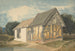 van een boerderijgebouw bij een vijver - John Sell Cotman — weergave van het kunstwerk