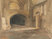 van de ingang van de kapel van Jezus, kathedraal van Norwich - John Sell Cotman — weergave van het kunstwerk
